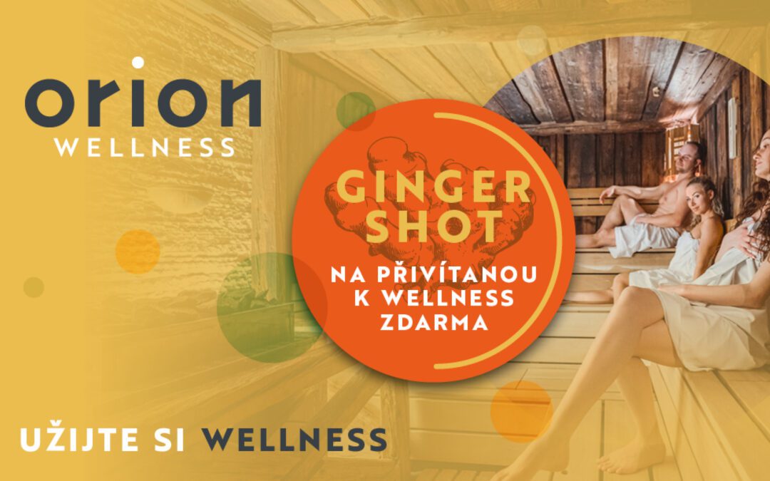 Ginger shot k wellness zdarma celý říjen