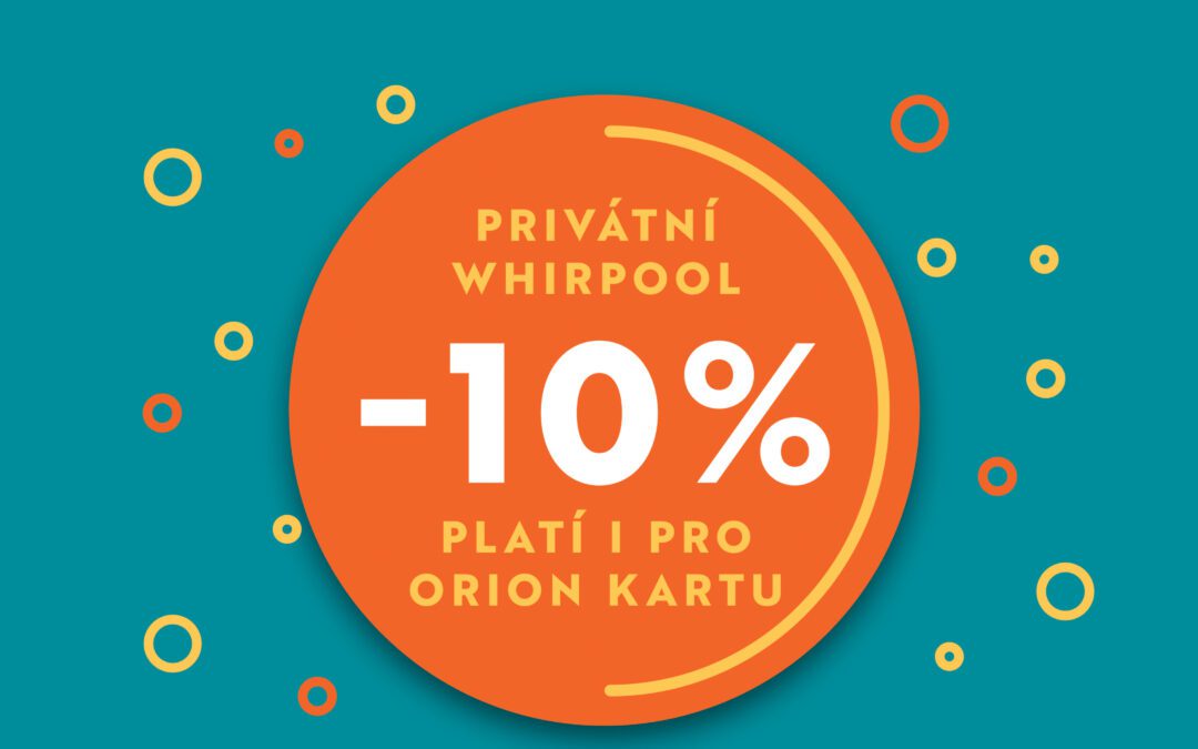 2. Adventní týden – Sleva 10 % na privátní whirpool