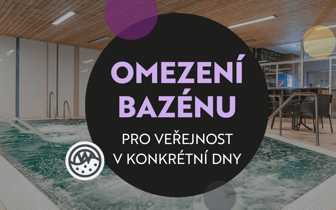 Omezení provozu bazénu pro veřejnost