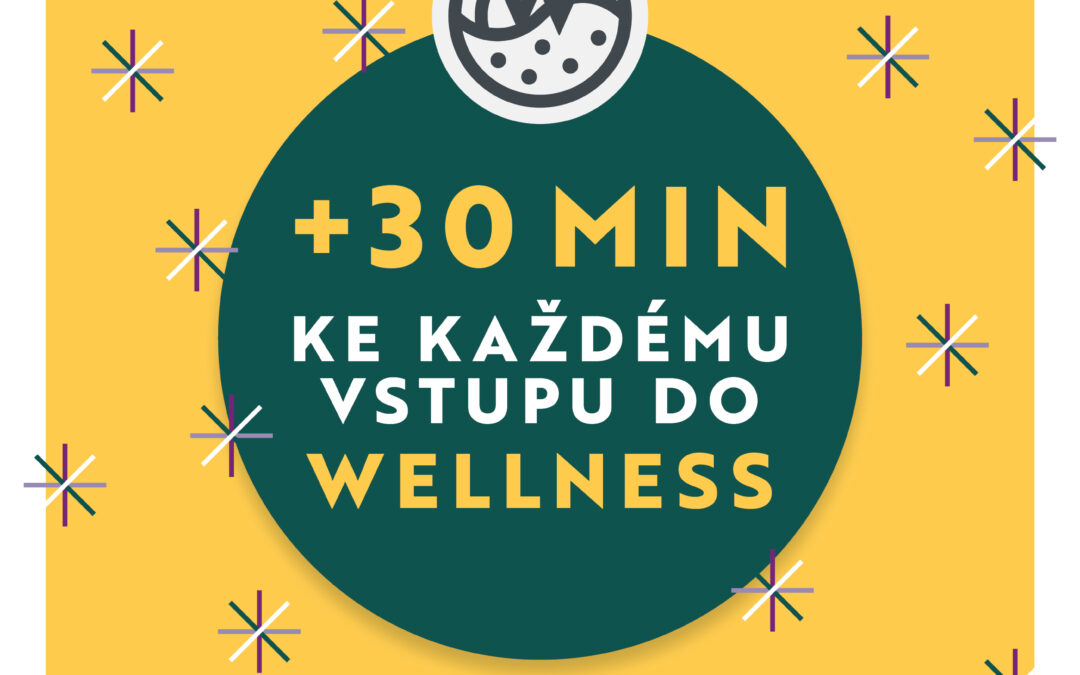 +30 minut ke každému vstupu do wellness