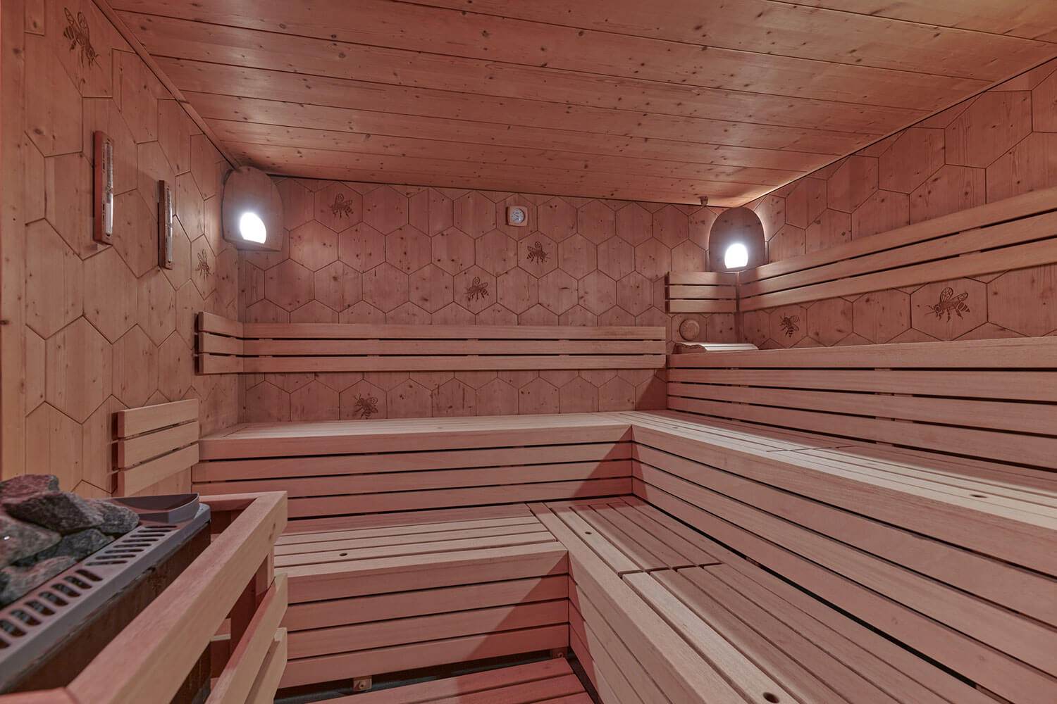 Medová sauna - saunový svět - wellness Orion