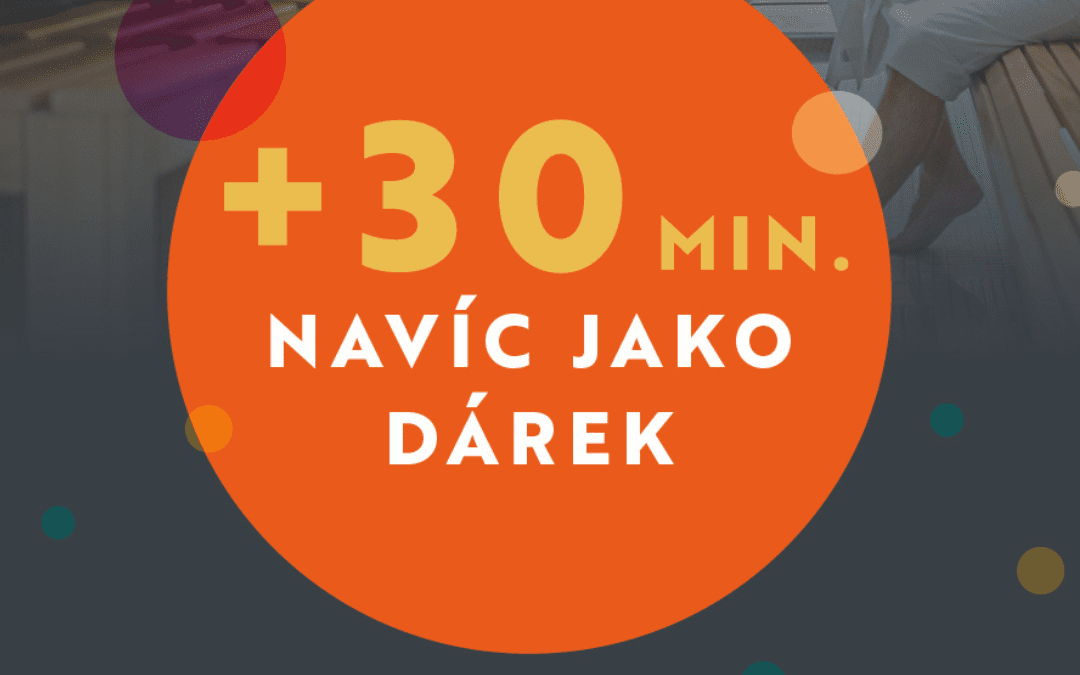 Celý březen +30 minut navíc ve wellness nebo bazénu